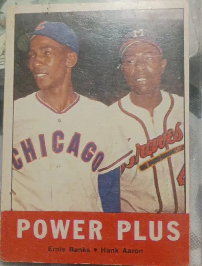 Hank Aaron / Ernie Banks #242