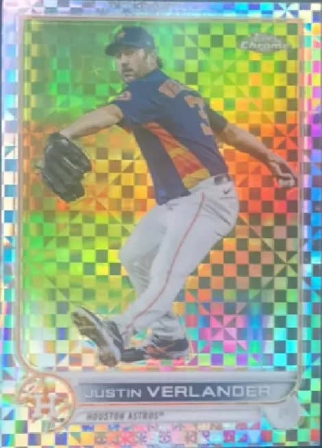 Justin Verlander [Red Refractor] #87