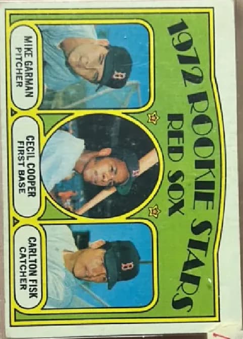 Red Sox 1972 Rookie Stars #79