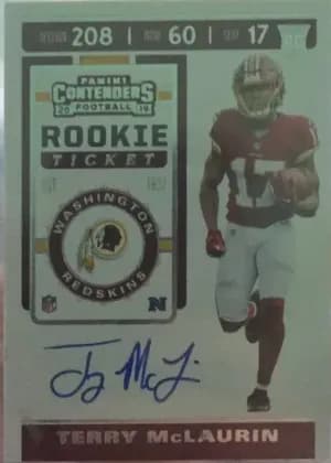 Terry McLaurin [Team Logo Autograph Ticket Stub] #130