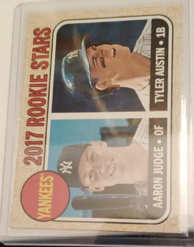 Yankees 2017 Rookie Stars: Aaron Judge / Tyler Austin [Flip Stock] #214