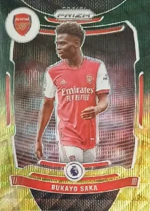 Bukayo Saka [Green Wave Prizm] #202