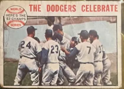1963 World Series: Dodgers Celebrate #140