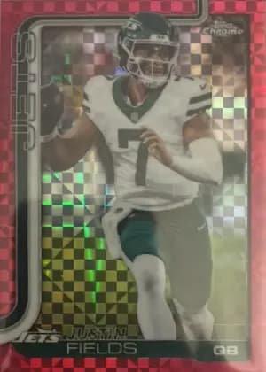 Justin Fields [Green Refractor] #237