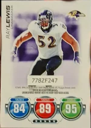 Ray Lewis [Code Card] #N/A