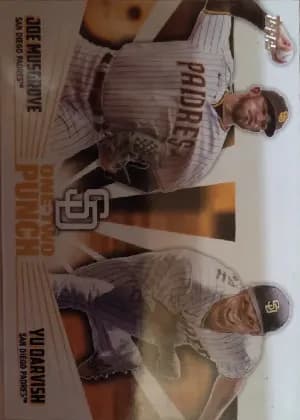 Joe Musgrove, Yu Darvish [Black] #12P-14