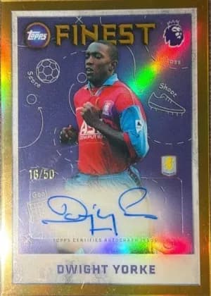 2026 Topps Finest Dwight Yorke