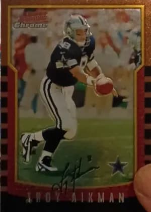 Troy Aikman [Refractor] #139