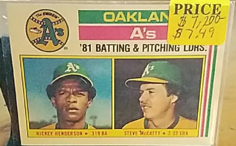 A's Leaders #156