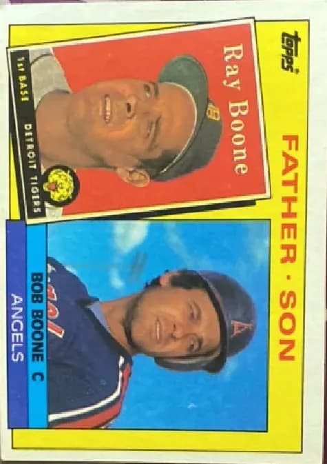Father Son: Ray Boone, Bob Boone #133
