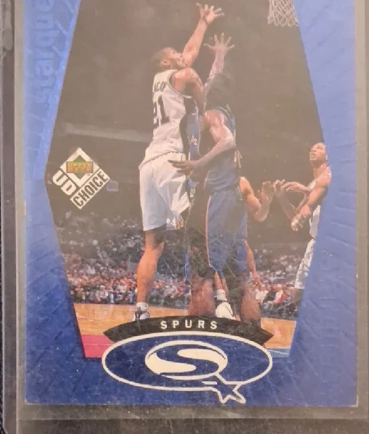 Tim Duncan [Blue] #SQ24