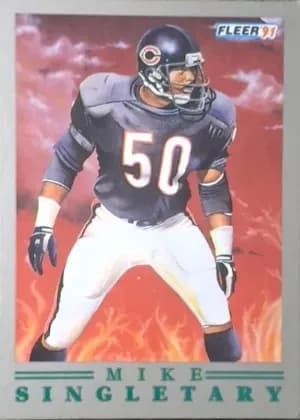 Mike Singletary #4