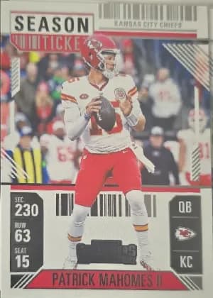 Patrick Mahomes II [Game Ticket Teal] #50