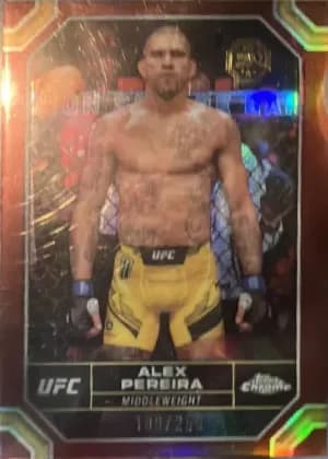 Alex Pereira [Red Refractor] #4