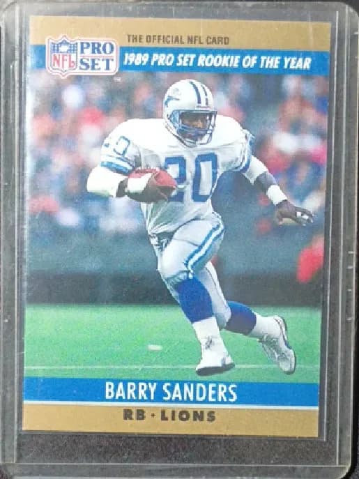 Barry Sanders: Rookie of the Year #1