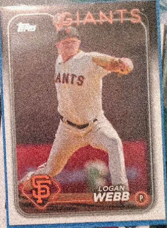 Logan Webb [Black] #4