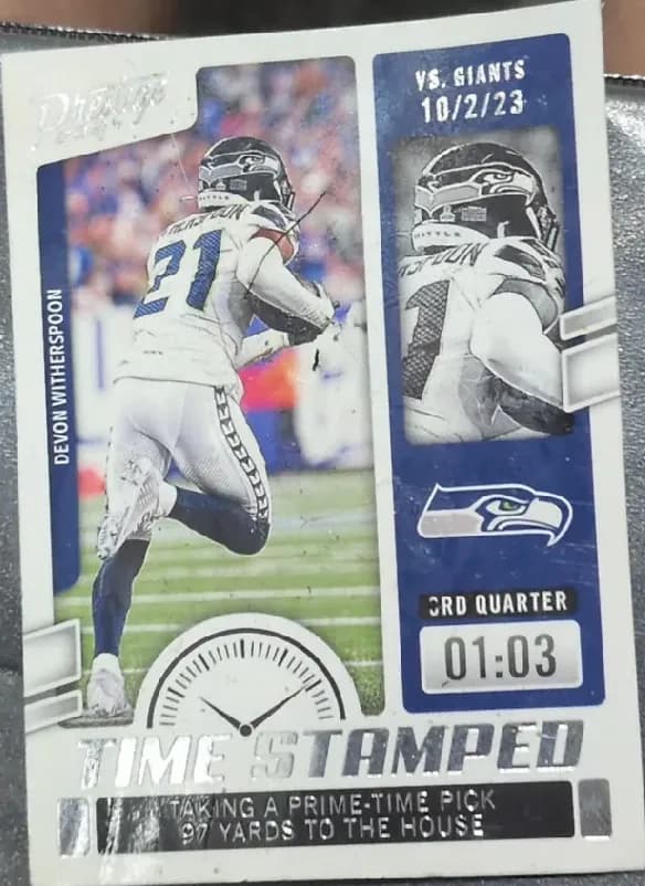 Devon Witherspoon [Xtra Points Gold] #TS-DWS