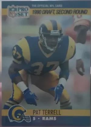 Pat Terrell [Error Jersey #41 on Back] #718