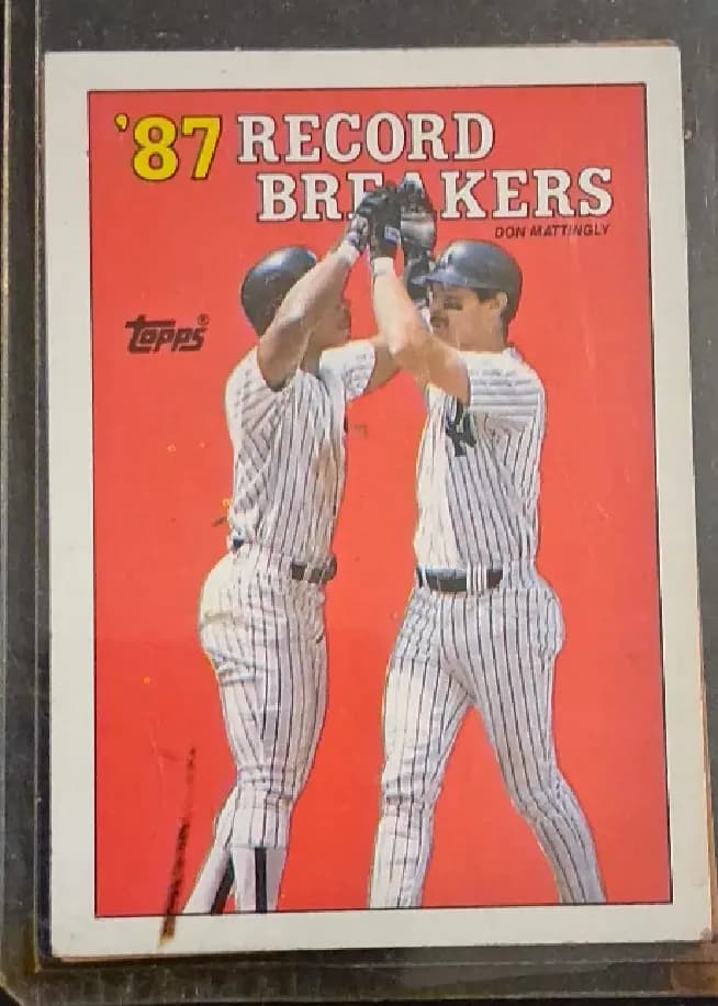 Don Mattingly [Shoebox Treasures Stamp] #14