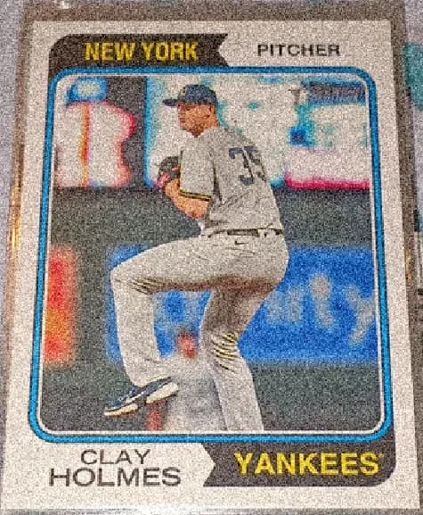 Clay Holmes [Black Border] #116