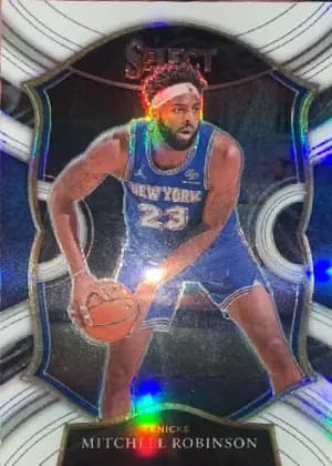 Mitchell Robinson [White Prizm] #9
