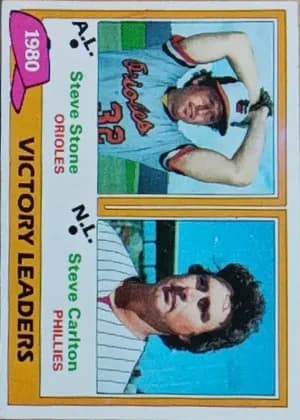 Steve Stone Steve Carlton