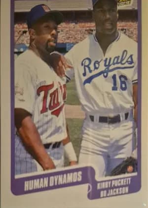 Kirby Puckett Bo Jackson