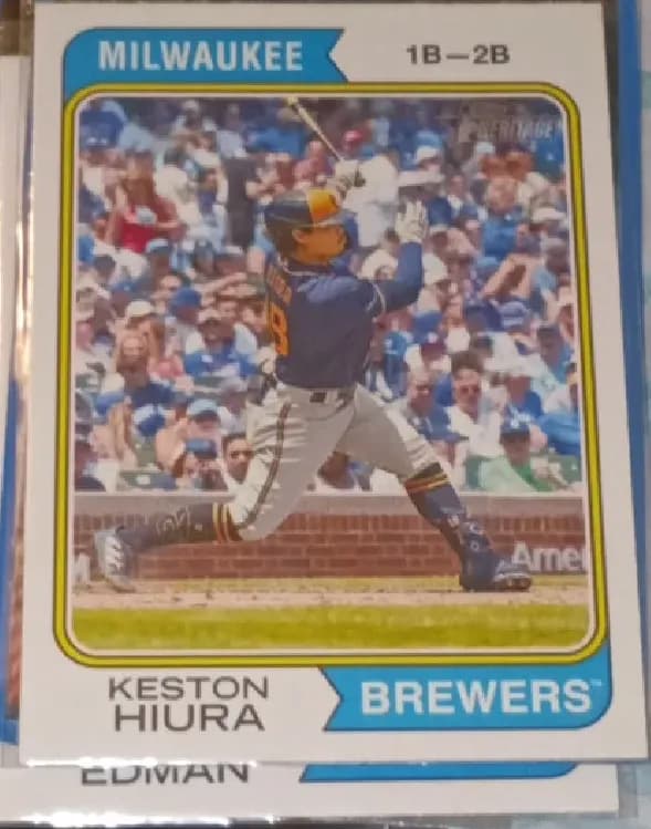 Keston Hiura [Black Border] #239