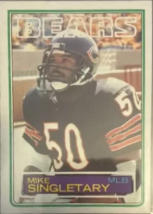 Mike Singletary #38