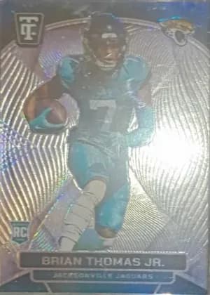 Brian Thomas Jr. [Mirror Platinum Silver] #108