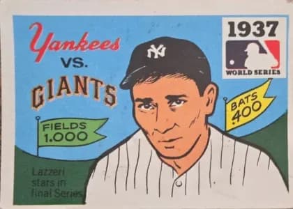 Baseball card