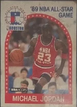 1989-90 Star #21 Michael Jordan