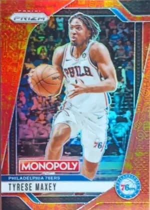 Tyrese Maxey [Orange] #2