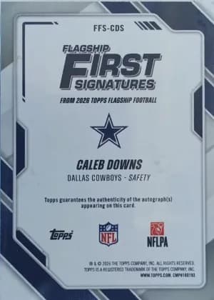 Caleb Downs #FFS-CDS
