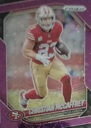 Christian McCaffrey [Pink] #156