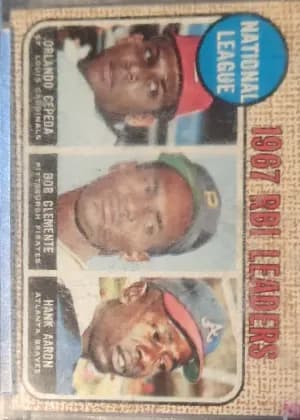 National League 1967 RBI Leaders #3