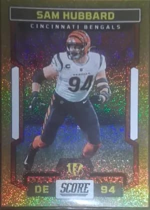 Sam Hubbard [Dots Gold] #204