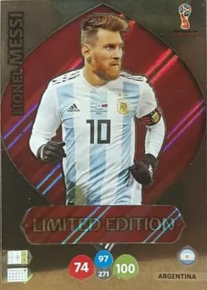 2018 Panini Adrenalyn XL Fifa World Cup Lionel Messi