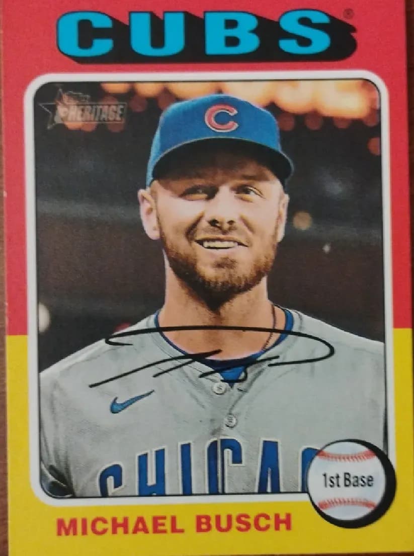 Michael Busch [Missing Signature Variation] #537