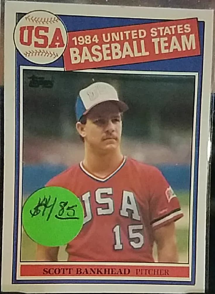 Scott Bankhead [84 USA Baseball Team] #393