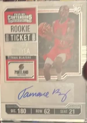 Jamaree Bouyea [Championship Ticket] #154