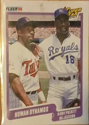 Kirby Puckett Bo Jackson