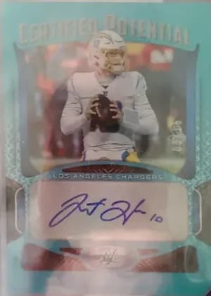 Justin Herbert [Signature Jersey Blue] #203