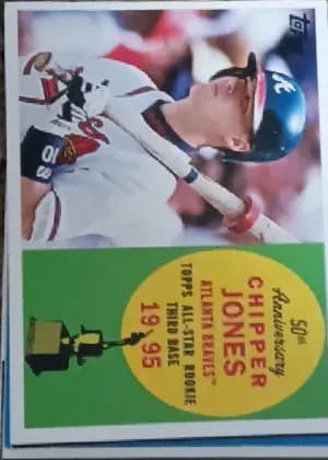 Chipper Jones [Red Refractor] #132