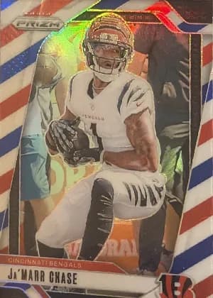 Ja'Marr Chase [Red White Blue] #71