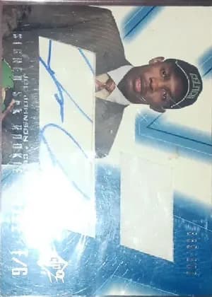 Joe Johnson [Signed Jersey Blue] #104