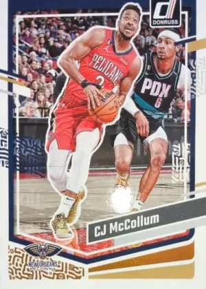 CJ McCollum [Press Proof Purple] #95