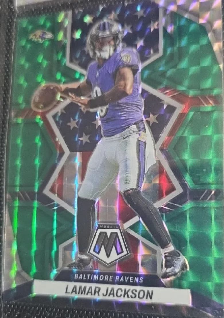 Lamar Jackson [Green Sparkle] #259