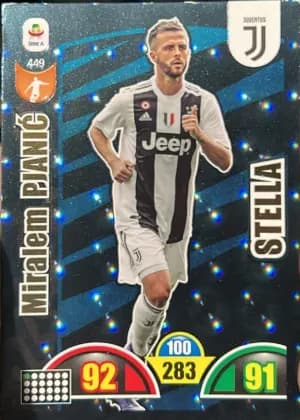 2018-19 Panini Adrenalyn XL #449 Miralem Pjanic
