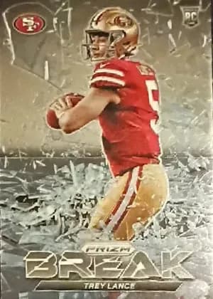 Trey Lance [Gold Vinyl Prizm] #PB-7
